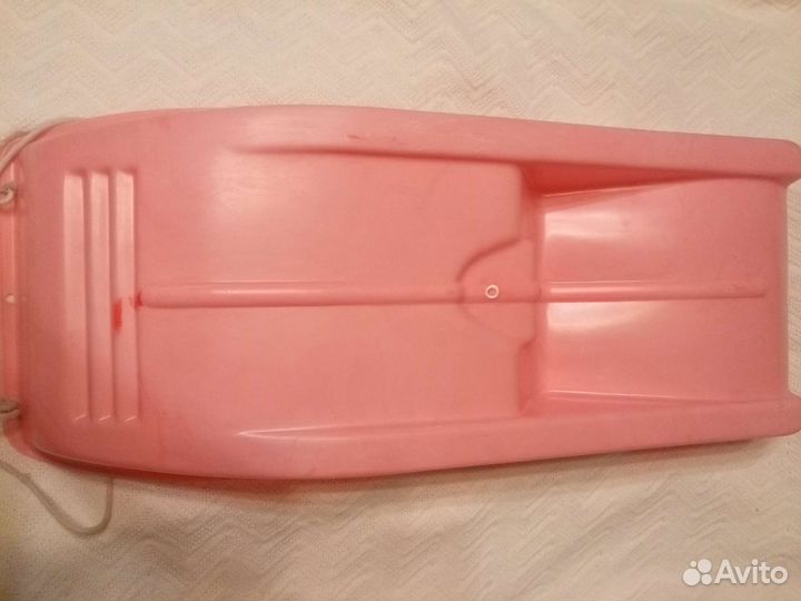 Пластмассовые детские санки