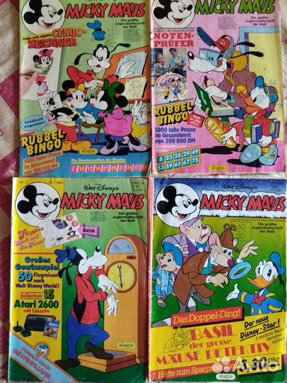 Комиксы из 90 - х на разных языках