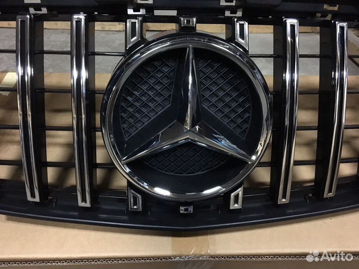 Решетка радиатора Mercedes CLA W117 2016г - 2019г