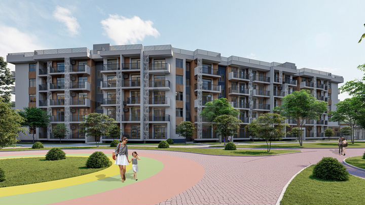 Квартира-студия, 34 м², 1/5 эт.
