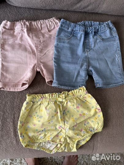 Джинсовые шорты доя девочки
