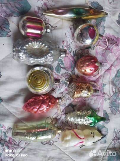 Елочные игрушки СССР