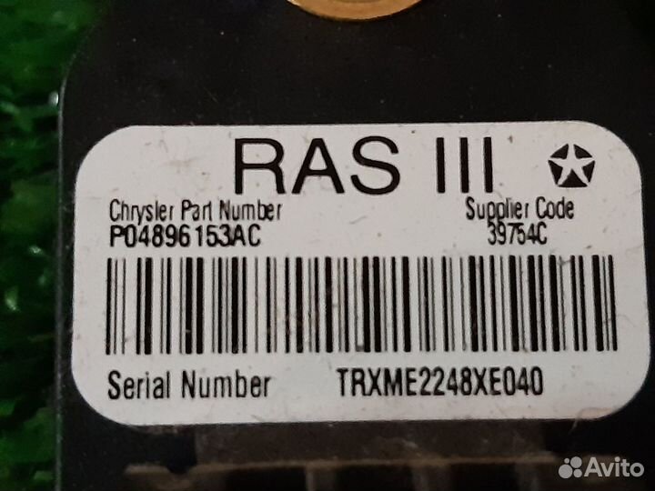 Датчик удара dodge RAM 1500 2013-2018 68056160AA