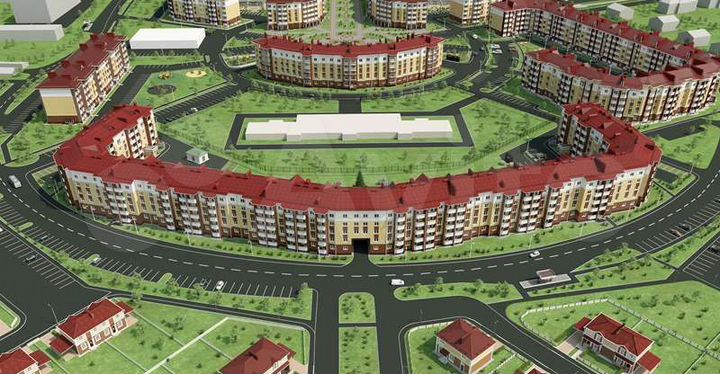 2-к. квартира, 55,5 м², 1/5 эт.