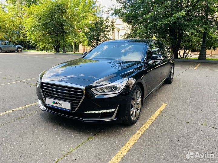 Genesis G90 5.0 AT, 2016, 100 310 км