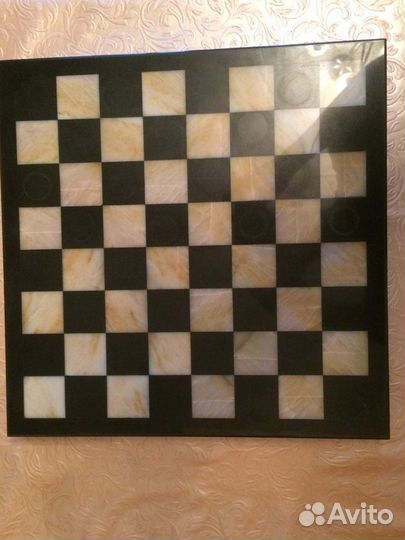 Каменная Шахматная доска,ручной работы