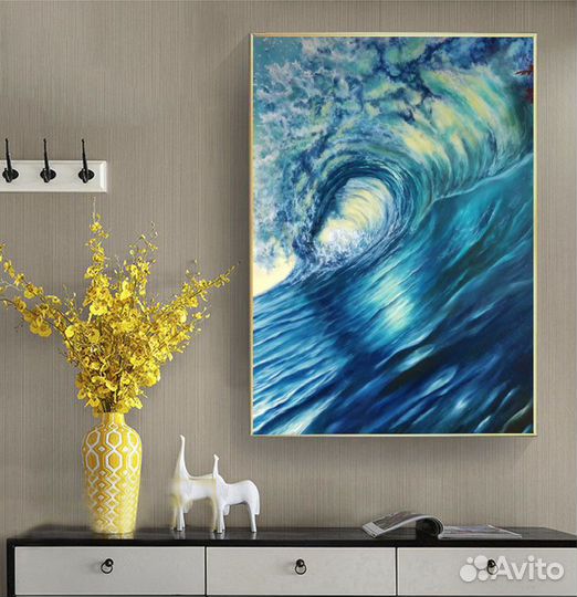 Картина маслом Взгляд из глубины