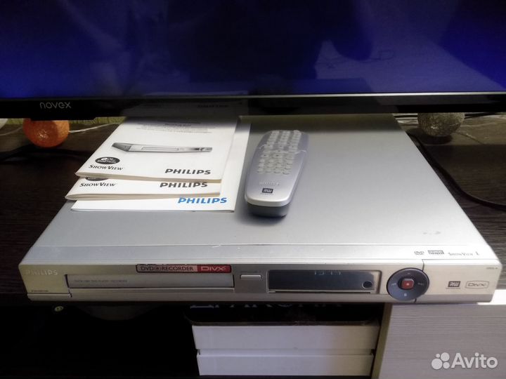 Пишущий dvdrw-плеер Philips dvdr-3380