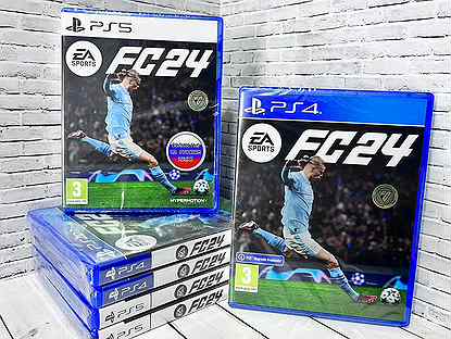 EA FC 24 (FIFA 24) новые диски PS4/PS5