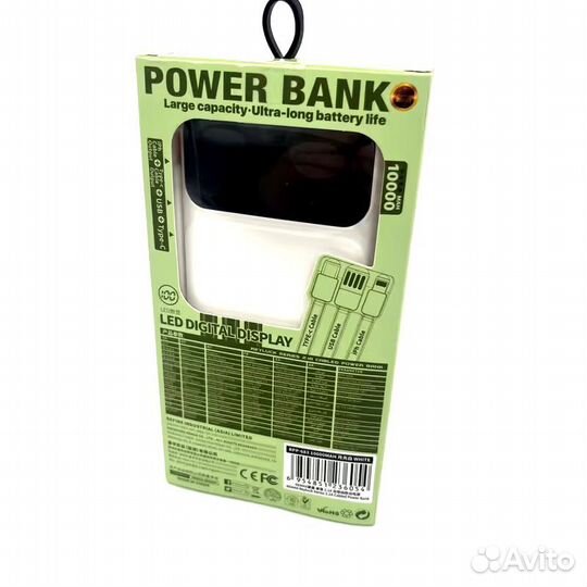 Power Bank Remax 10000mAh + гарантия