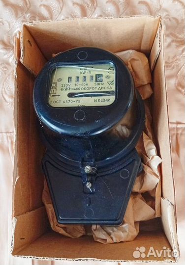 Электросчётчик 1995 года