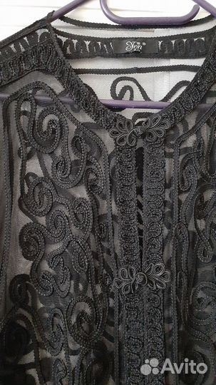 Кружевной кардиган