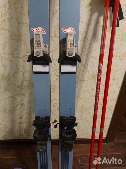 Горные лыжи kastle и ботинки