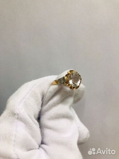 Кольцо 585, вес 4,54гр, размер 19, арт. П000239