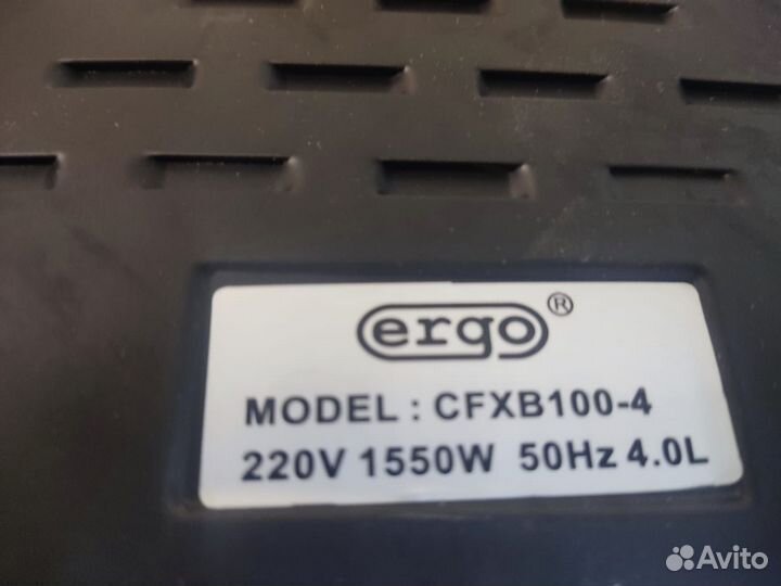 Рисоварка ergo cfxb 100-4 (4,2л)