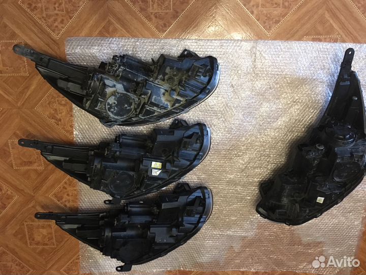 Фара Hyundai Solaris (линзованная с дхо)