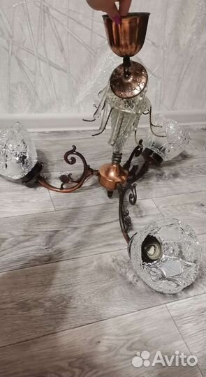 Люстра хрустальная