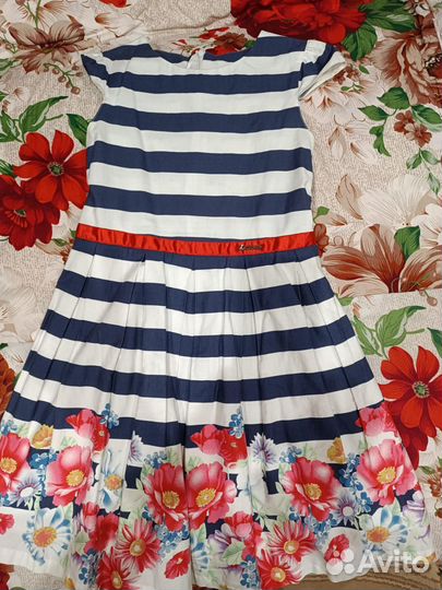 Летние платья на девочку 128-134