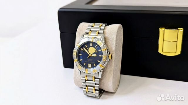 Оригинальные винтажные часы Casio Marline diver