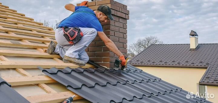 Ремонт кровли. Кровельные работы. Монтаж и замена