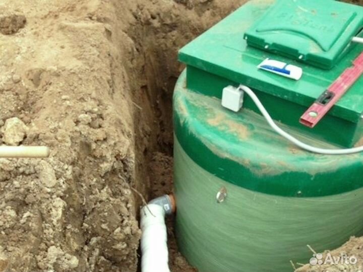 Септик био Аквалос переливной