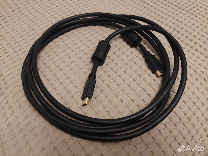 Кабель hdmi Vcom awm 20276 80c 30v vw-1 high speed