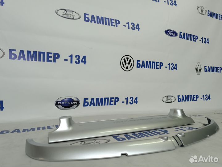 Реснички и решетка ваз 2113,2114,2115 серебристый