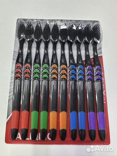 Набор бамбуковых зубных щеток оптом