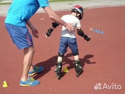 Обучение катанию нана роликах и коньках с нуля