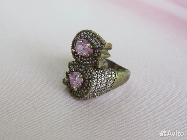 Серебряное кольцо Серебро 925 Клеймо Винтаж