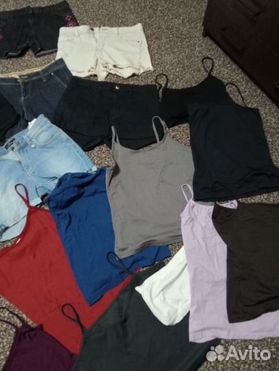 Майки топы шорты женские пакетом