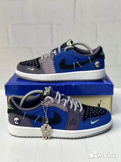 Кроссовки Nike air jordan 1 low voodoo