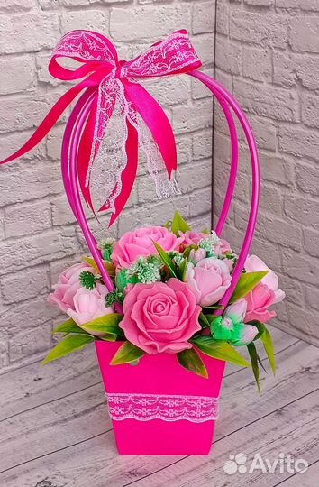 Букеты из мыла