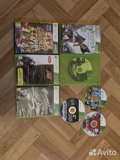 Диски на Xbox 360