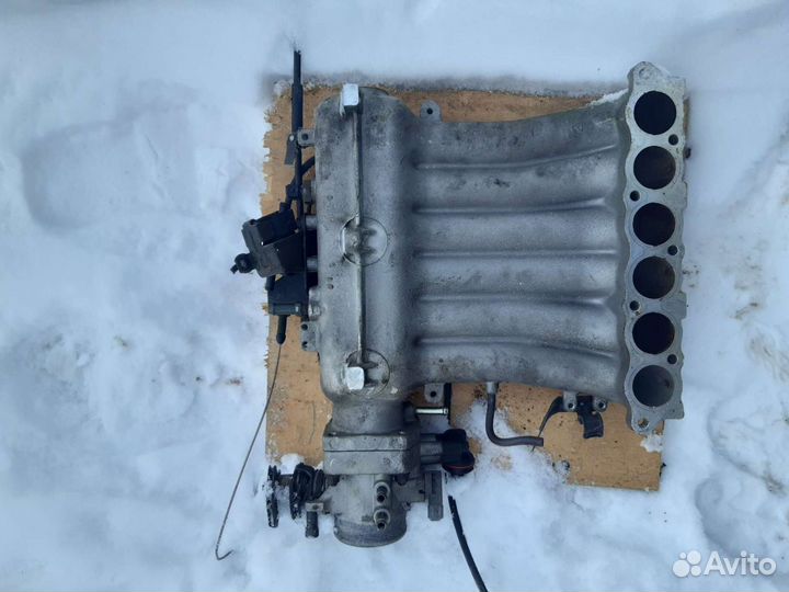 Впускной коллектор hyundai santa fe classic 2.7