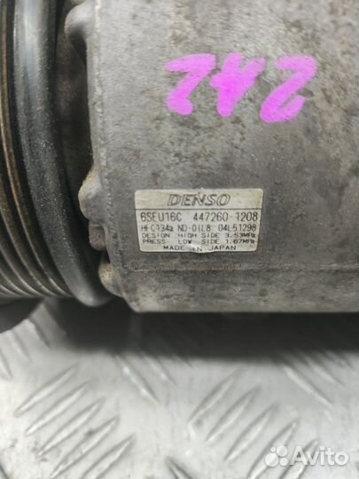 Компрессор кондиционера Toyota Camry 40 2azfe