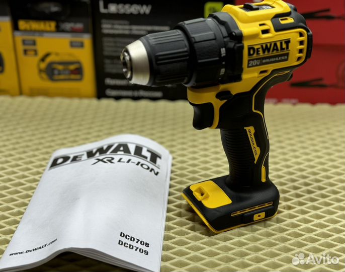 Аккум. бесщеточная дрель- шур. Dewalt 708