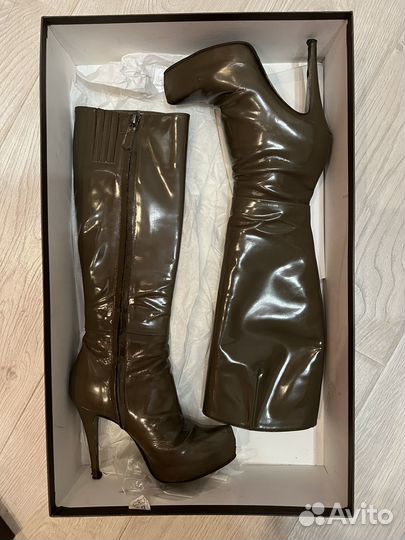 Сапоги лакированные Nando Muzi 34 размер