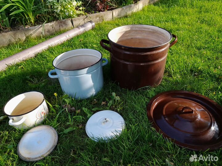 Кастрюли, сковородки, крышки