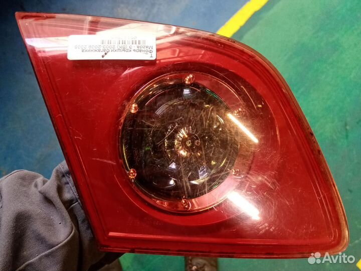 Фонарь заднего хода mazda 3(bk) 2003-2009