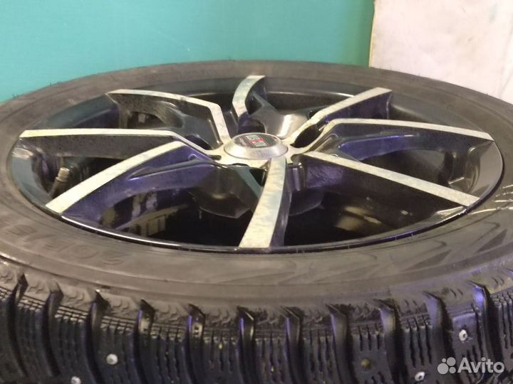 Колеса Nokian Nordman 5 шипы R16 VAG 5*112 4шт