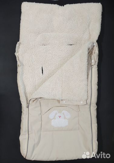 Зимний конверт в коляску