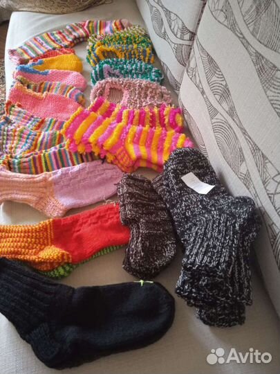 Носки вязаные ручной работы