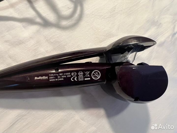 Плойка для волос babyliss. Создание локонов