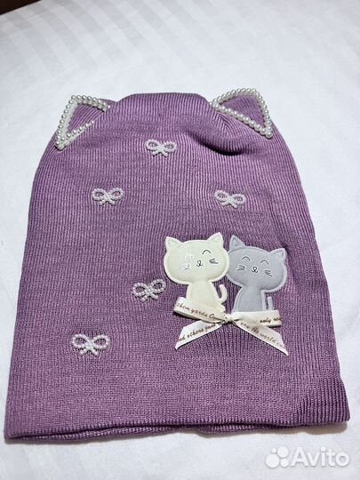 Плед детский вязаный бамбуковый