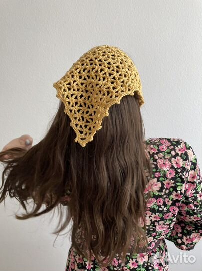 Вязаная косынка Рози