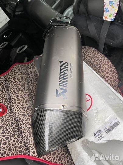 Глушитель akrapovic Spyder RT 09-13, RS, ST 13+