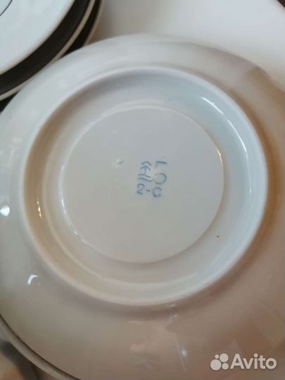 Посуда СССР Кофейный сервиз Барановка бу торг