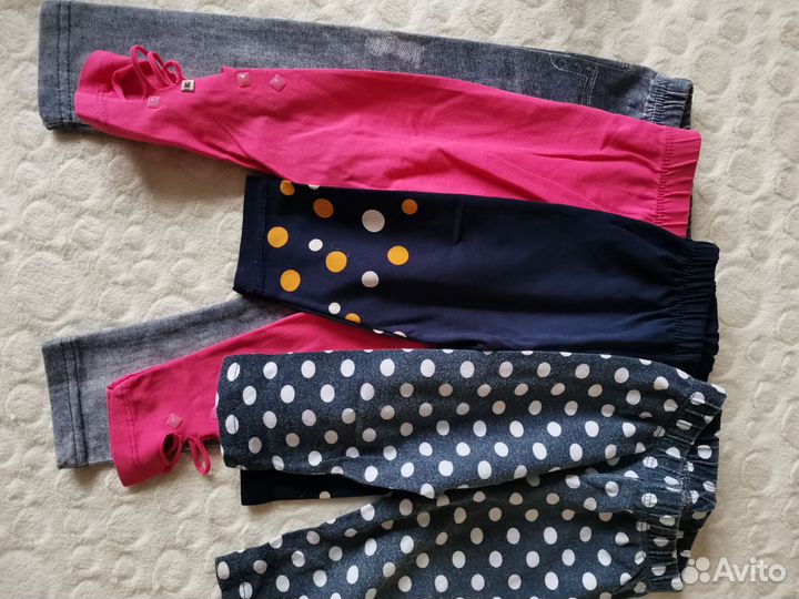 Вещи пакетом на девочку 74- 86