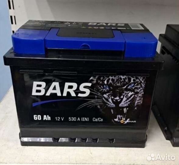 Аккумулятор Bars 60 Ah